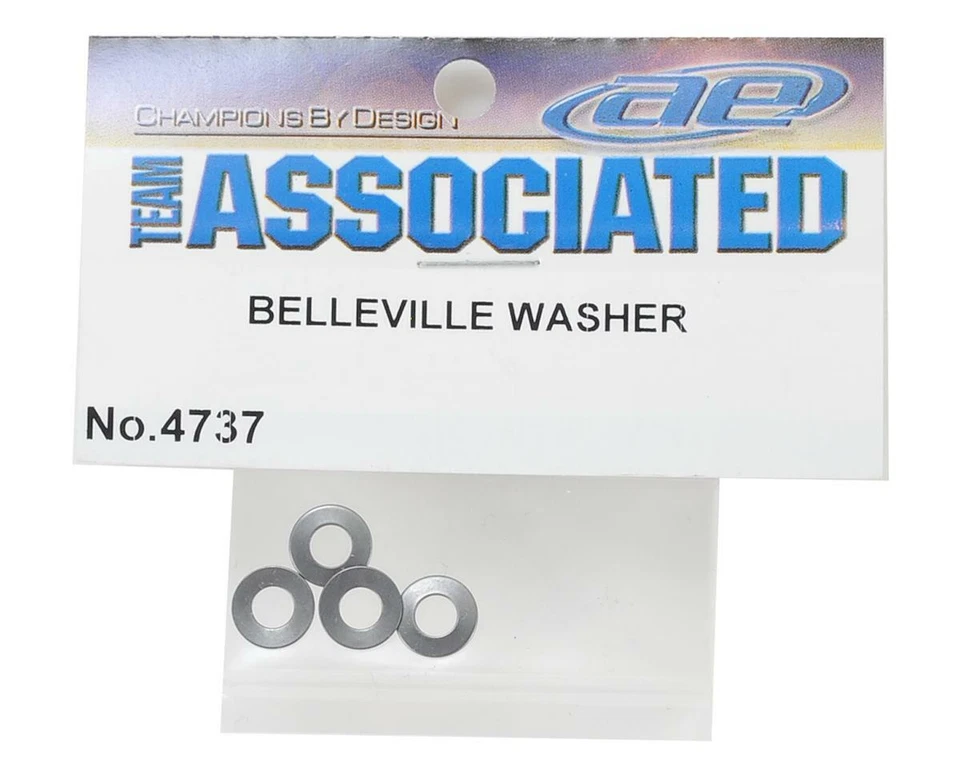 Team Associated Belleville Washers (4) [ASC4737] - Image 2 of 2