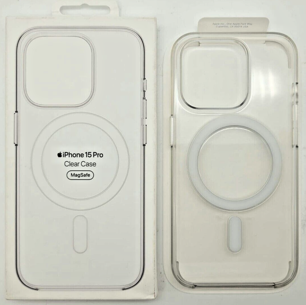 GENUINE Apple Clear Case w/ Magsafe iPhone 15 Pro (6.1