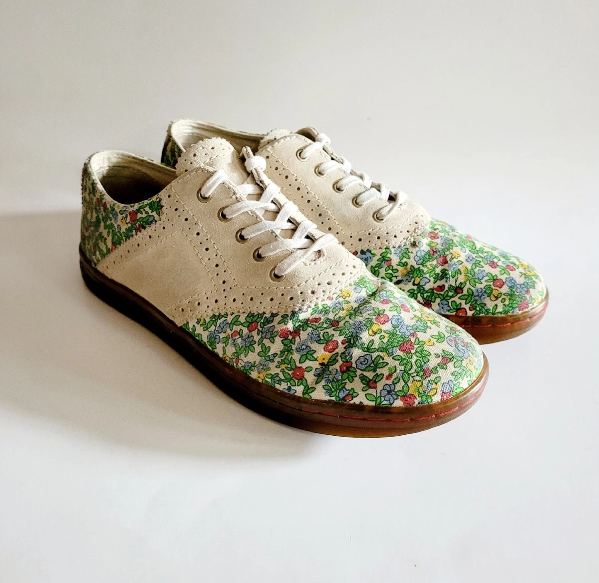 Dr martens floral shoes top