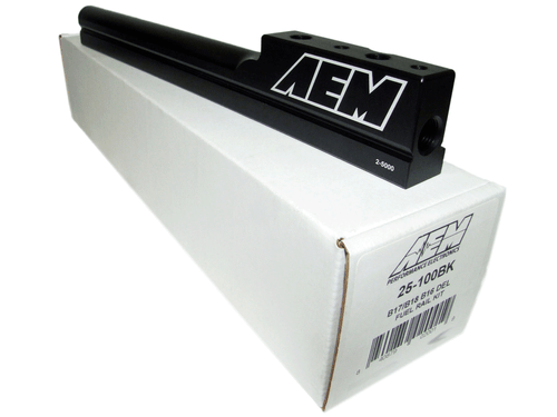 AEM Fuel Rail Integra B-series B18C B18B GSR LS 25-100BK - Picture 2 of 2