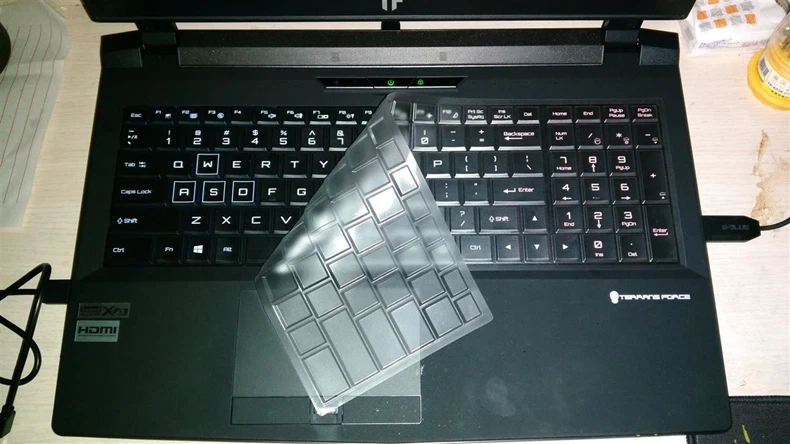 Laptop Clear Tpu Keyboard Cover For Sager NP9172 (P775DM3 P775DM1 P775DM) 17.3" - Image 2 of 4