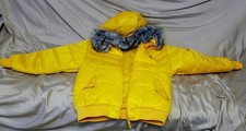 Los Angeles Lakers: Reebok Jacket Women's Size Xl With Hood Yellow Color