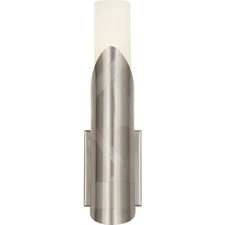 Robert Abbey Michael Berman Brut 1 Light 4" Wall Sconce, Polished Nickel - S620