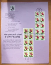 US, #2519,2520  Tulip (29c)  BEP & KCS Booklet, 1991, First Day of Issue