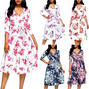 USA-Women-Summer-Boho-Short-Dress-Cocktail-Evening-Party-Dresses-Beach-Sundress