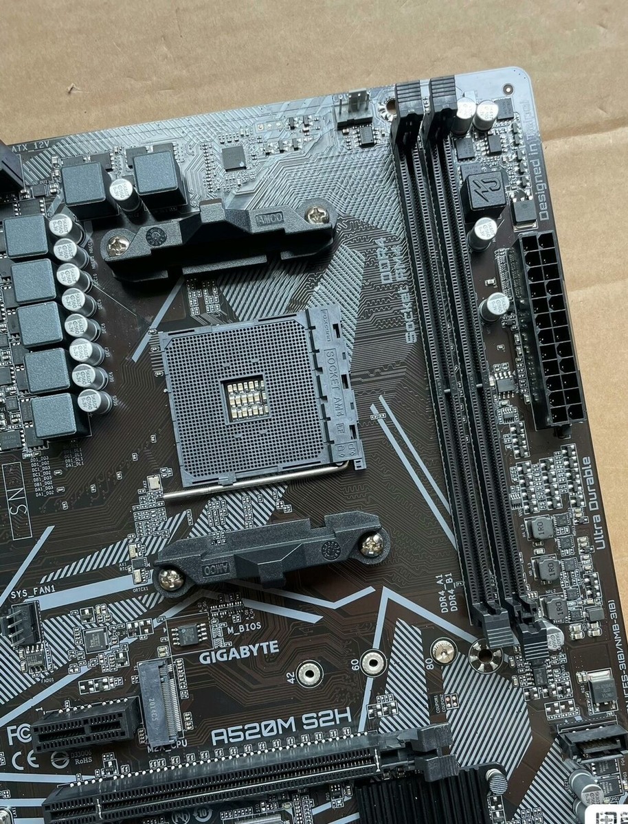 FOR GIGABYTE A520M S2H AMD AM4 DDR4*2 64GB HDMI VGA DVI-D