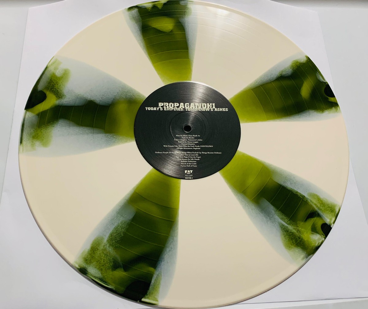 Propagandhi - Today's Empires Tomorrow's Ashes Colored Vinyl
