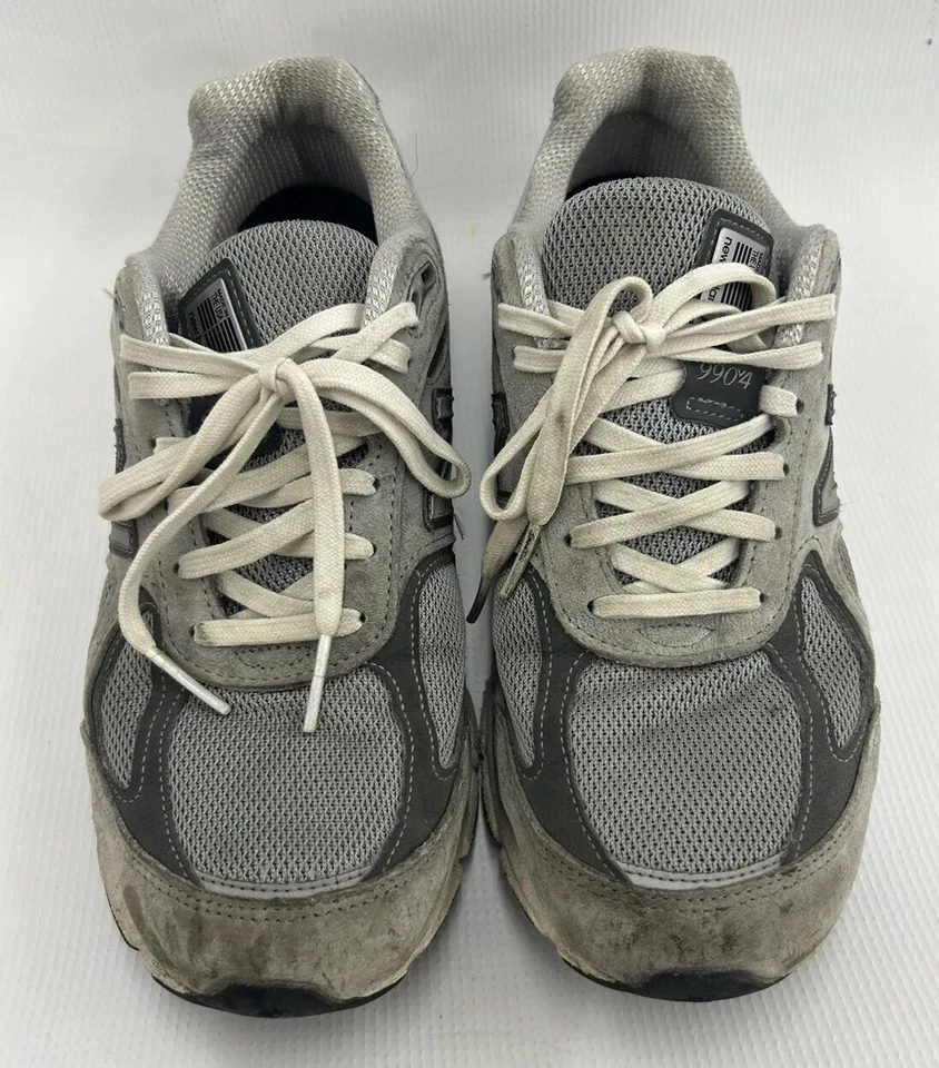 Новый баланс M990 V4 M990GL4 серый Castlerock мужчин 8,5 сделано в США носили - Изображение 2 из 4