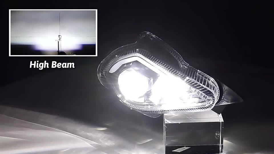 For 2006-2023 YAMAHA YFZ 450 RAPTOR 350 700 700R LED Headlights Set Head Lamps - Image 3 of 4