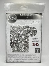 Entangled Sizzix 3-D Texture Fades Embossing Folder by Tim Holtz 666155 NEW 