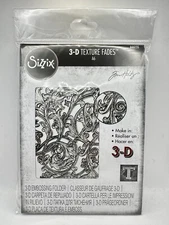 Entangled Sizzix 3-D Texture Fades Embossing Folder by Tim Holtz 666155 NEW!