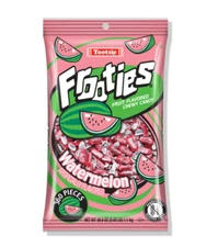 Frooties Watermelon Tootsie Roll Chewy Candy 360 Piece Count, 38.8 oz Bag