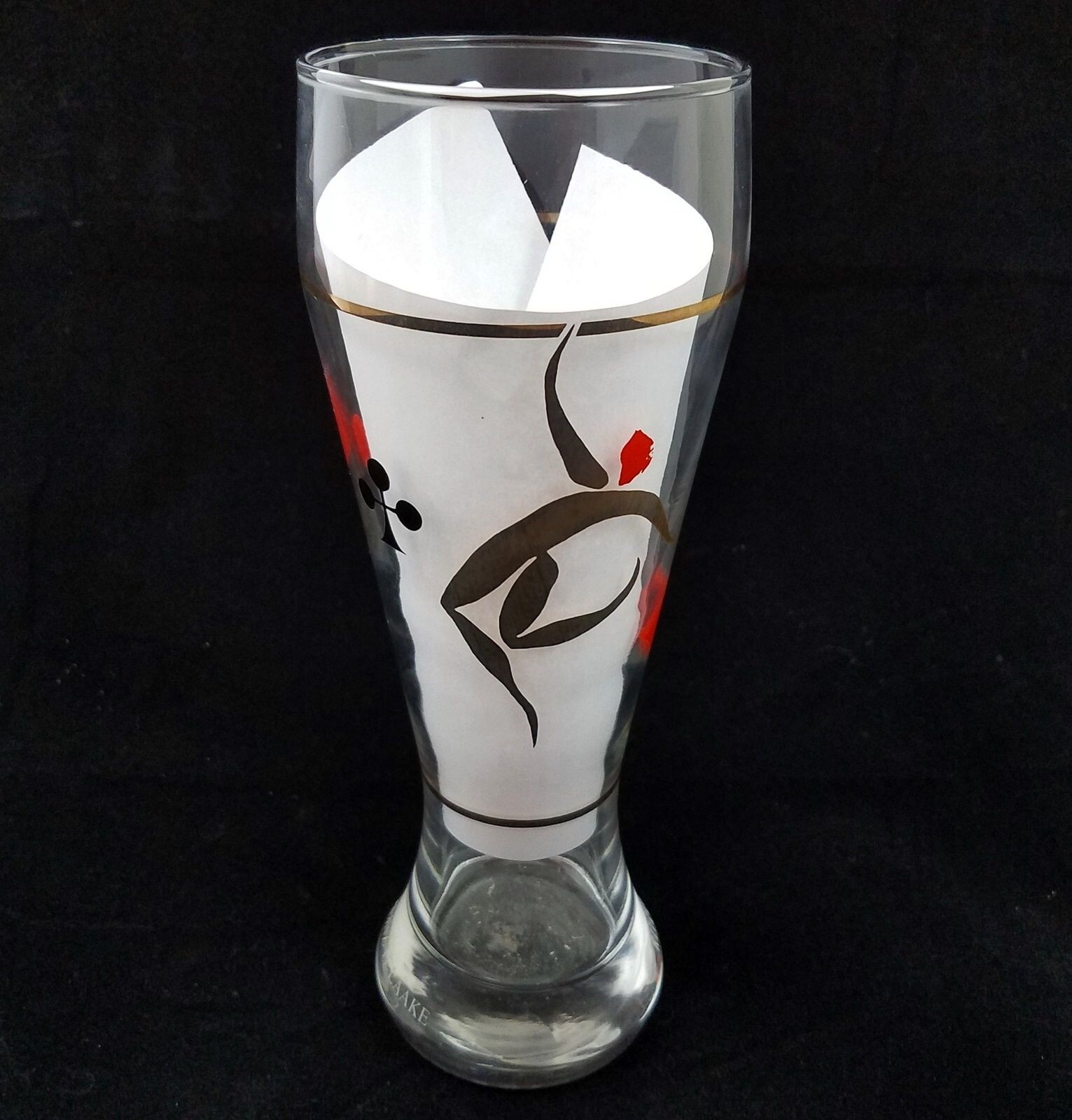 Ritzenhoff Beer Pilsner Glass Heinz Te Laake Collectible Barware