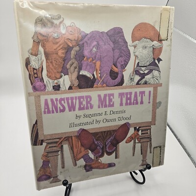 Answer Me That! By Suzanne Dennis 1969 Hardcover Book With Dust Jacket 1st...