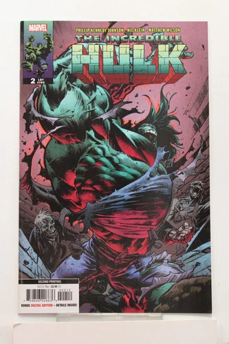 INCREDIBLE HULK #2E (2023) 2nd Print, Phillip Kennedy Johnson, Marvel Comics, B