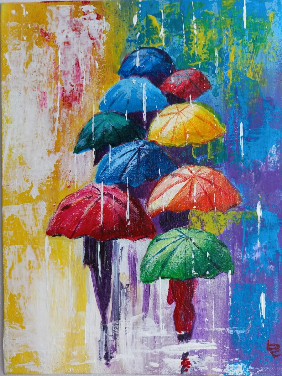 Umbrella painting deals