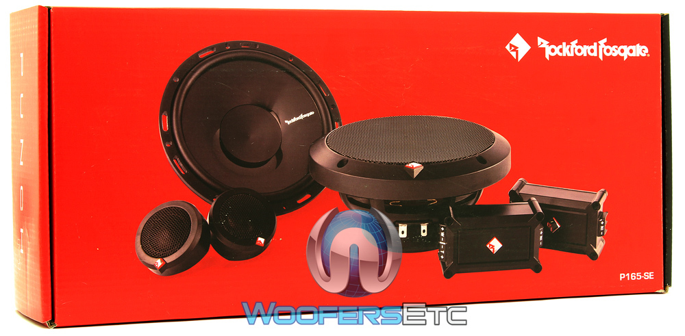Inch Speakers Rockford Fosgate P165-SE Component Speakers