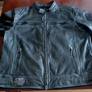 harley davidson buffalo leather jacket
