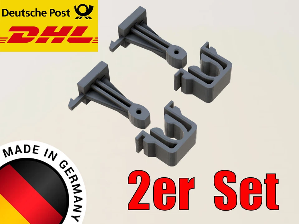 Halteclip Clip Frontblende Clip Halterung für Lian-Li Lian Li PC-8N aus DE