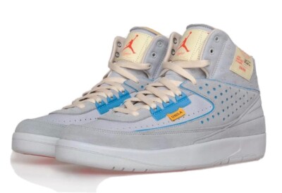 UNION LA NIKE AIR JORDAN 2 RETRO Grey Fog DN3802-001 Size 16 DS