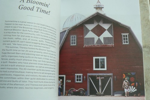 QUILTfolk magazine-Issue 24-SOUTH DAKOTA,2022 Beautiful!Ad-Free,162-pg,Quarterly - Picture 14 of 15