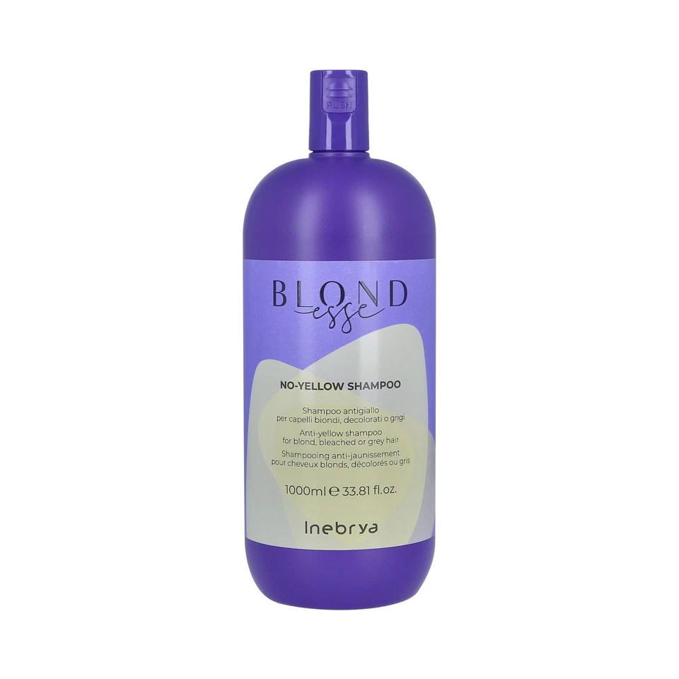 INEBRYA ICE CREAM BLONDESSE NO YELLOW Shampoo neutralisiert Gelbtöne 1000ml