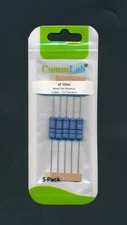 2W Metal Film Resistors 5 Pack 0.33-10M ohm PREMIUM 1% 2 Watt. You choose Value