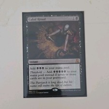 Cabal Ritual Foil Mythic From the Vault: Lore Instant Black 002/016 English
