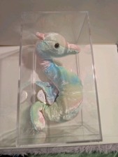 Neon the Rainbow Seahorse Ty Beanie Baby New With Tags Vintage 1999 Mint