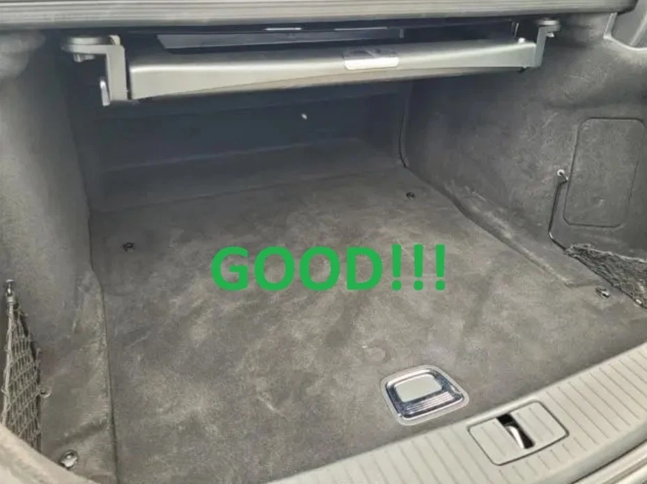 Alfombrilla de maletero trasero para MERCEDES-BENZ CLASE S 2014-2020 Foto 3 de 4