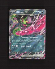 Carta Pokemon Holo Okidogi ex 036/064 Favola Avvolta Ultra Rara NM