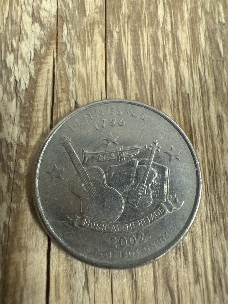 2002- D TENNESSEE QUARTER MINT ERROR *RARE* | eBay