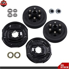 12x2 Trailer Hub Drum Kit 6 On 5.5 Electric Brakes For 5200-6000 Lbs Axle