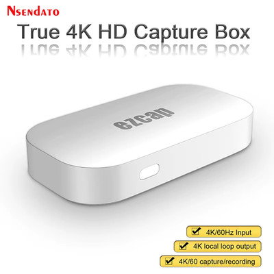Ezcap382 GameLink Neo Pro 4K 60fps HDMI USB C HDR Game Video Capture Grabber Car