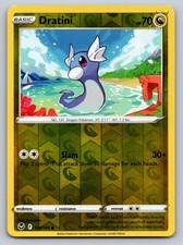 Dratini 129/195 Reverse Holo SWSH12: Carta Pokemon Tempesta Argento - NM
