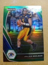 2021 Prizm Draft Picks Green Prizm Julian Edelman #66
