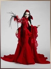 Tonner Evangeline Ghastly Brunch At Barkley Manor Fall 2010 Crimson Outfit Only