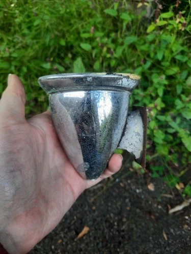 Sports car vintage door mirror chrome English 1960s era