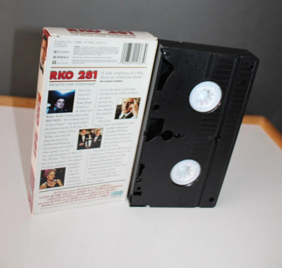 RKO 281 Battle Over Citizen Kane VHS Movie Foto 2 de 4