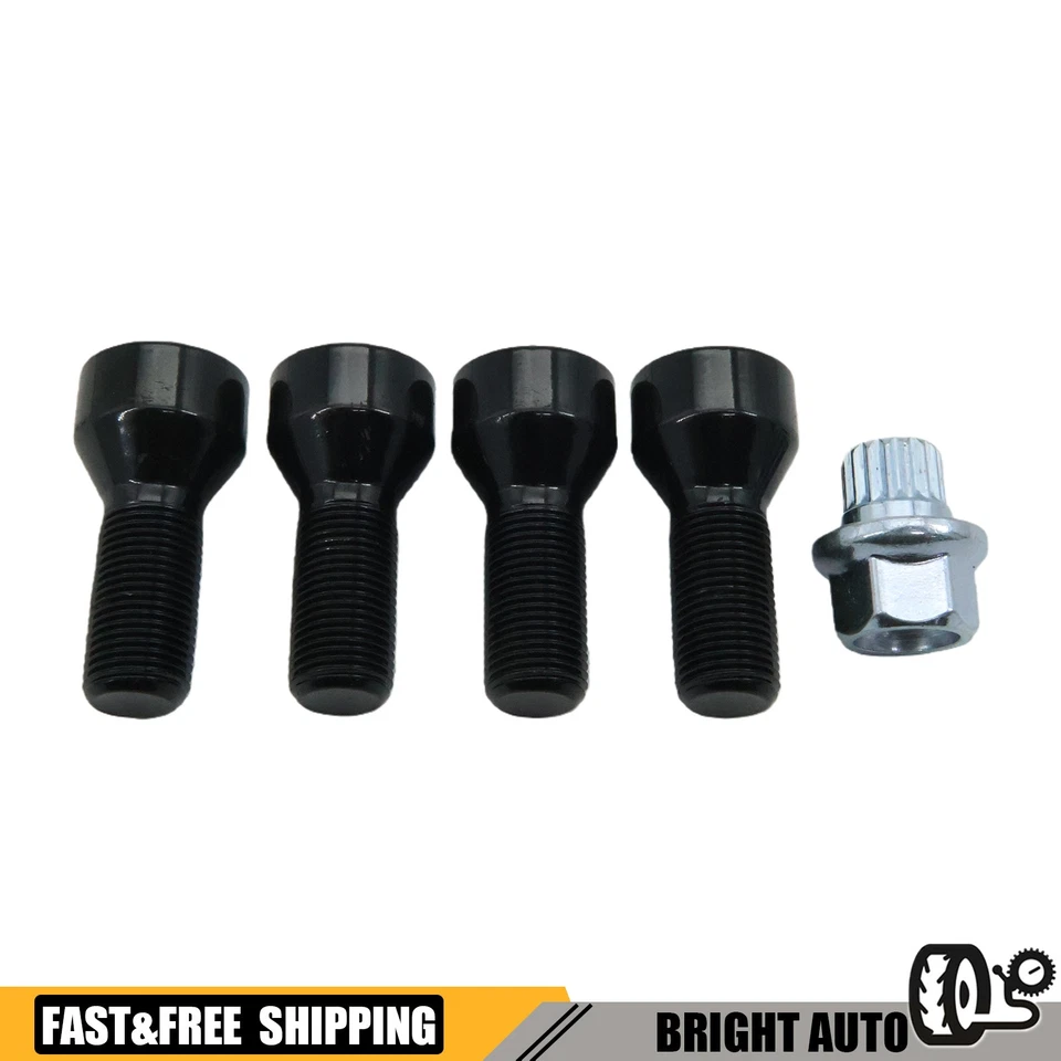 Se adapta a BMW 2010-2017 550i GT xDrive 2011-2017 535i GT xDrive cerraduras de rueda EE. UU. Foto 4 de 4