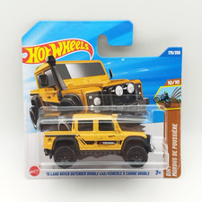 Hot Wheels 1/64 Land Rover Defender Double Cab - Mainline 2025 - Dirt – Neuf