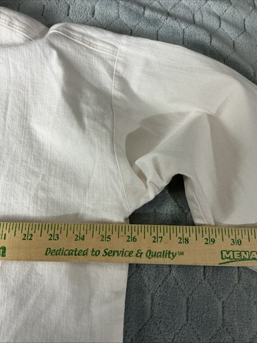Eileen Fisher Women’s Size Xl Organic Cotton White Denim Jacket Long Sleeve - Picture 5 of 8