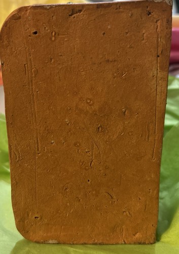 Folk Art Terra Cotta Fruit Stand - Picture 6 of 7