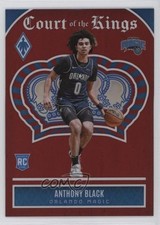 2023-24 Panini Phoenix Court of the Kings Red 62/125 Anthony Black #14 1co7