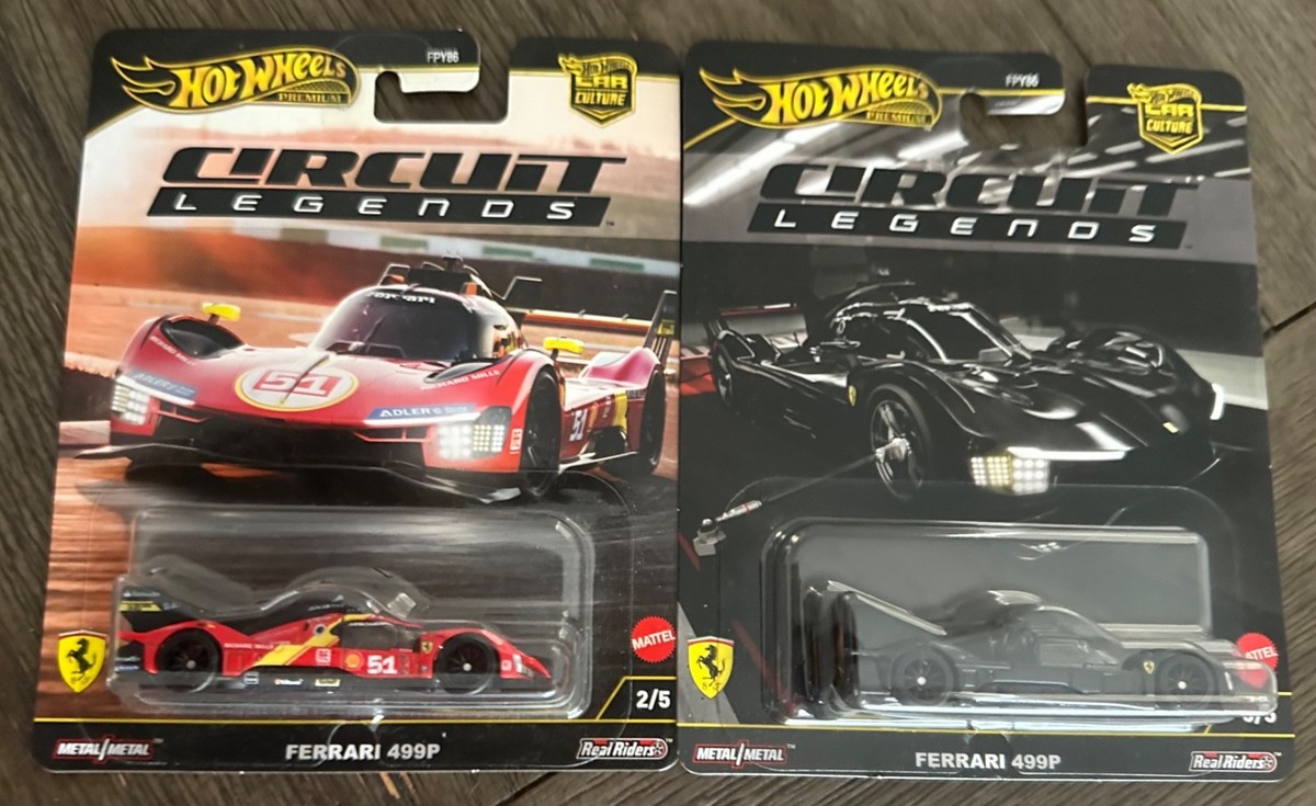 Hot Wheels Circuit Legends Ferrari 499P Premium w/Chase | eBay
