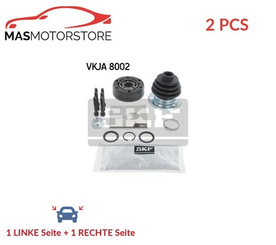 GELENK ANTRIEBSWELLE PAAR TRANSMISSION END VORNE SKF VKJA 8002 2PCS P NEU