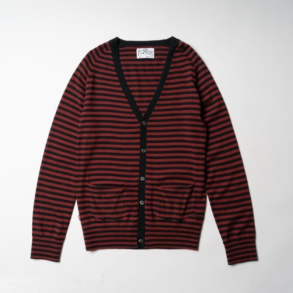 Men Levi's Sweater Burgundy Wool 36 / S / 44