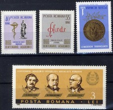 Romania 1966   CENTENARUL ACADEMIEI,CENTENARY OF THE ACADEMY  MNH, OG z