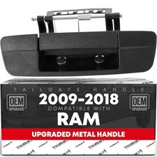 Tailgate Handle Assembly Replacement - Compatible with 2009-2012 Dodge Ram