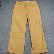 Carhartt Rugged Flex Relaxed Fit Canvas Work Pants Brown BN2517-M Mens 32x30